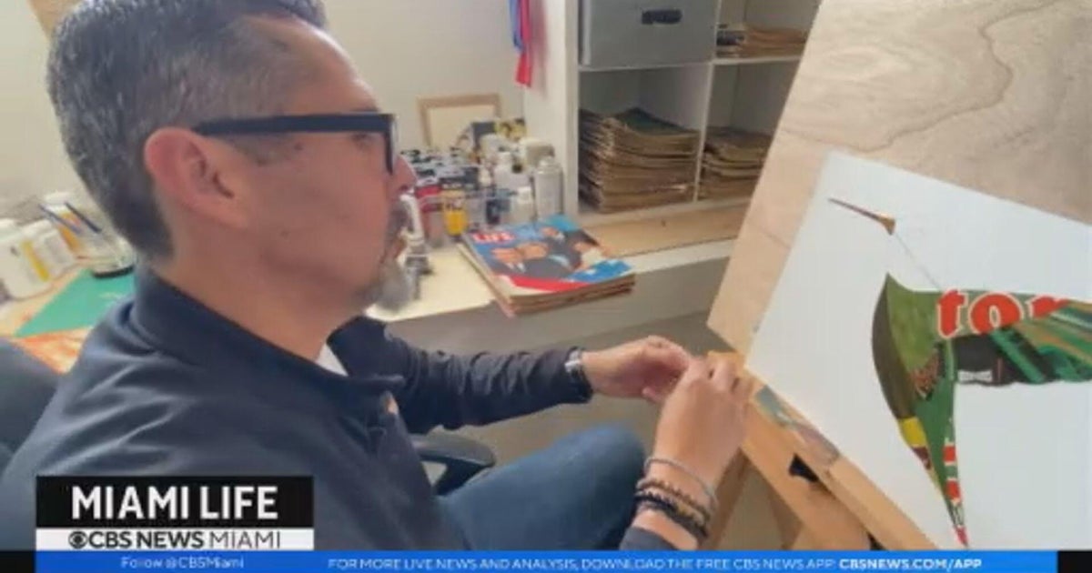 Side Hustle: Miami tire salesman becomes international artist | Miami Life Extra