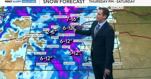 Colorado to see rain and snow later in the week, and Easter weekend ...