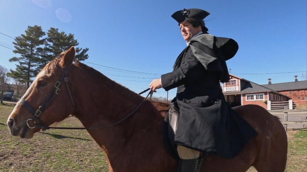 Paul Revere reenactment 