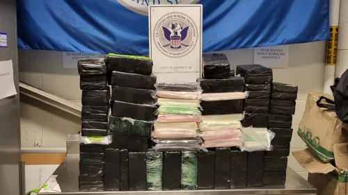 More than 330 pounds of cocaine seized near Ambassador Bridge 
