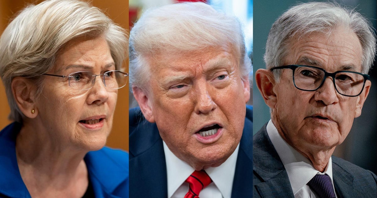 Sen. Elizabeth Warren warns Trump against firing Powell as Fed chair