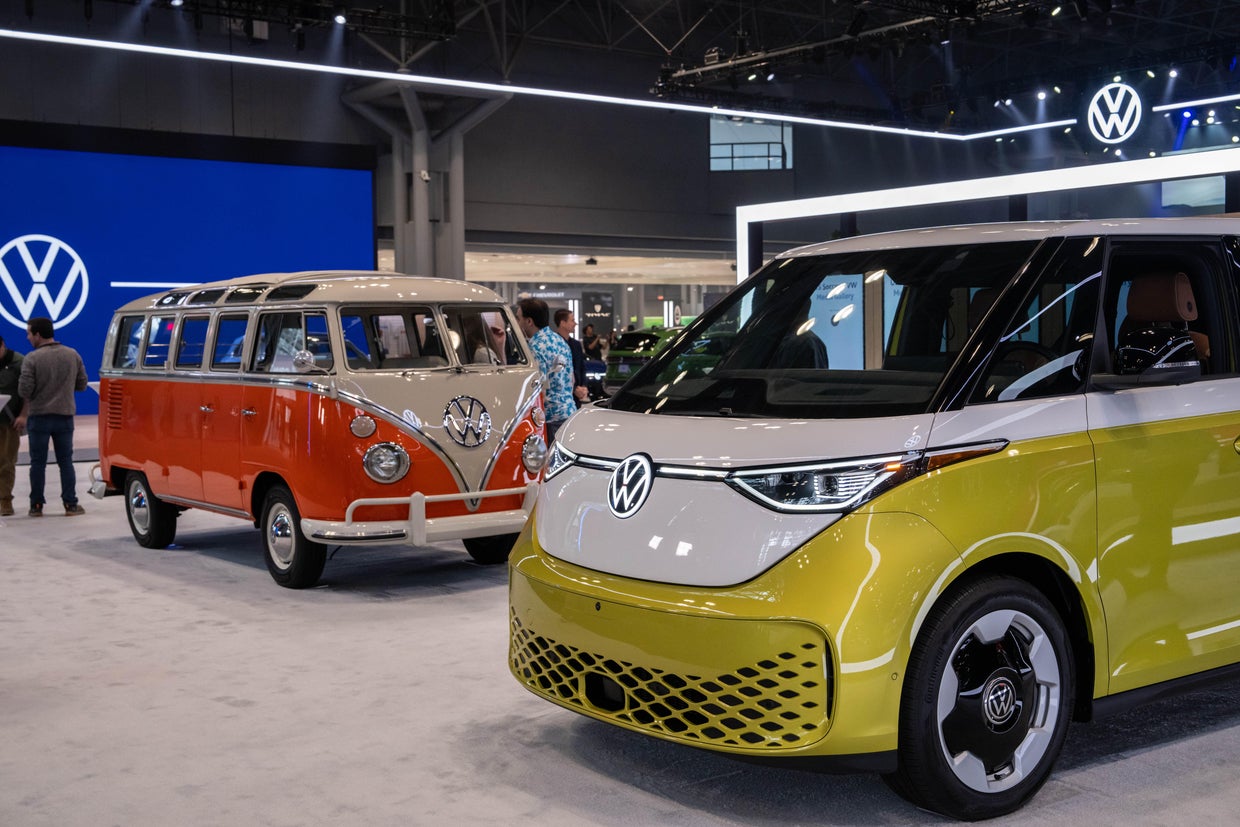 Carmakers Show Off Their Newest Models At New York International Auto Show 