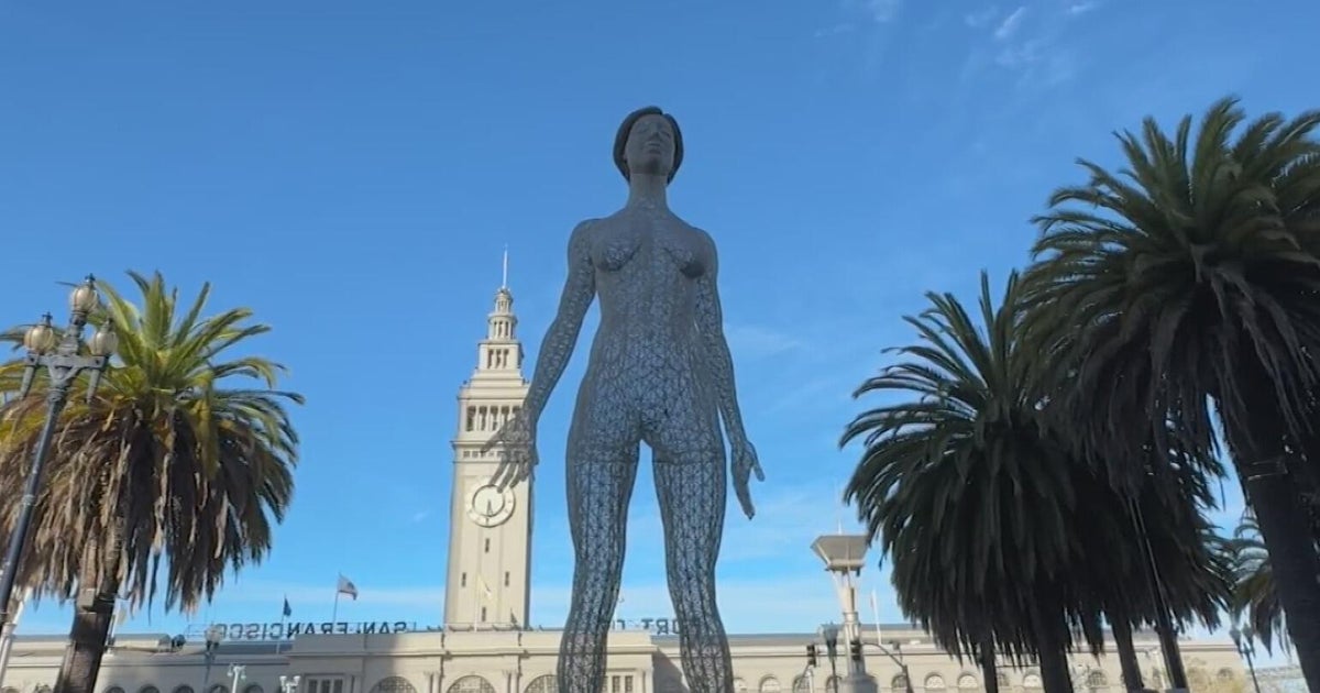 Controversial 45-Foot Nude Statue Unveiled in San Francisco