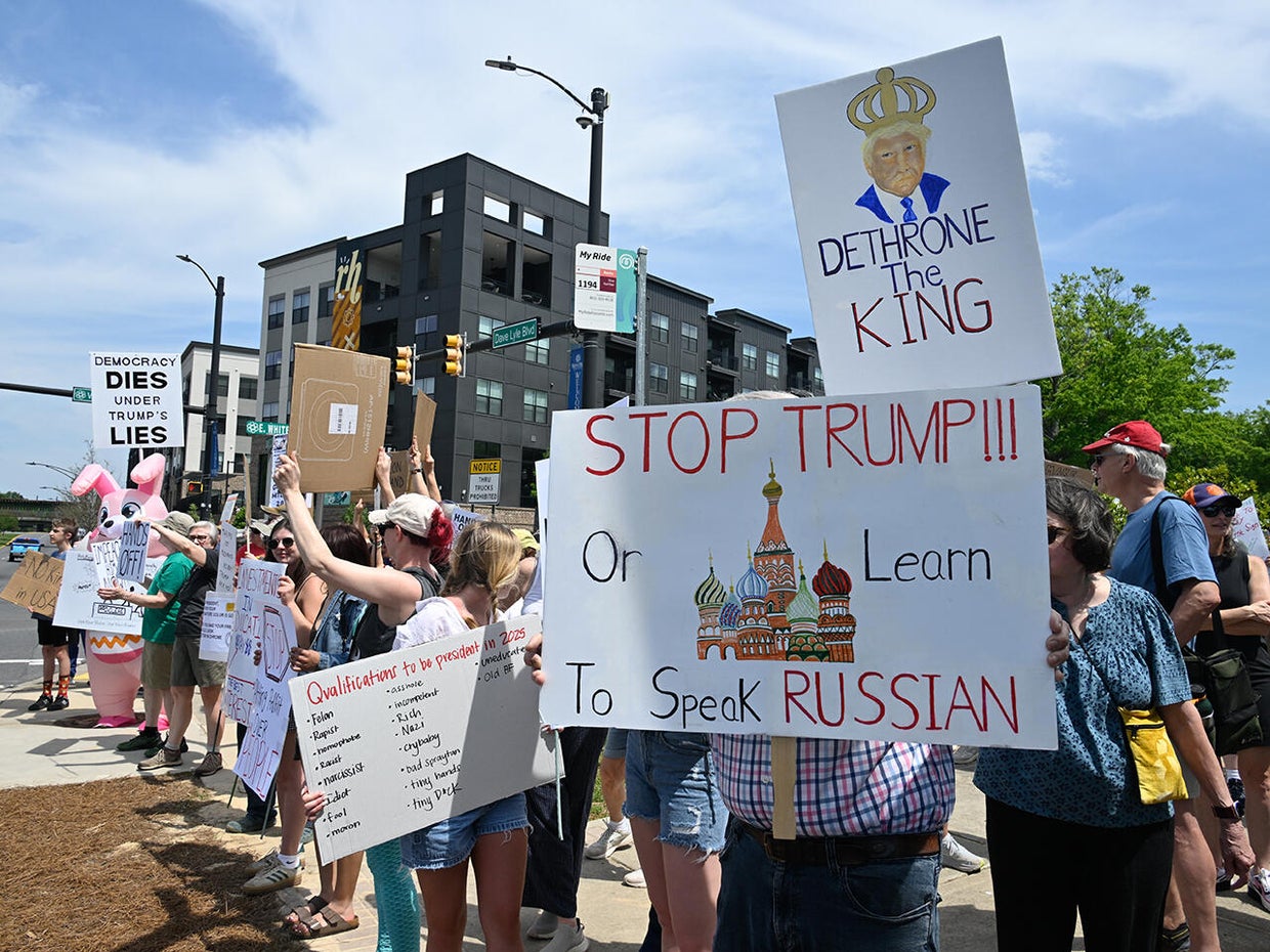 Rally against US President Donald Trump administration in Rock Hill