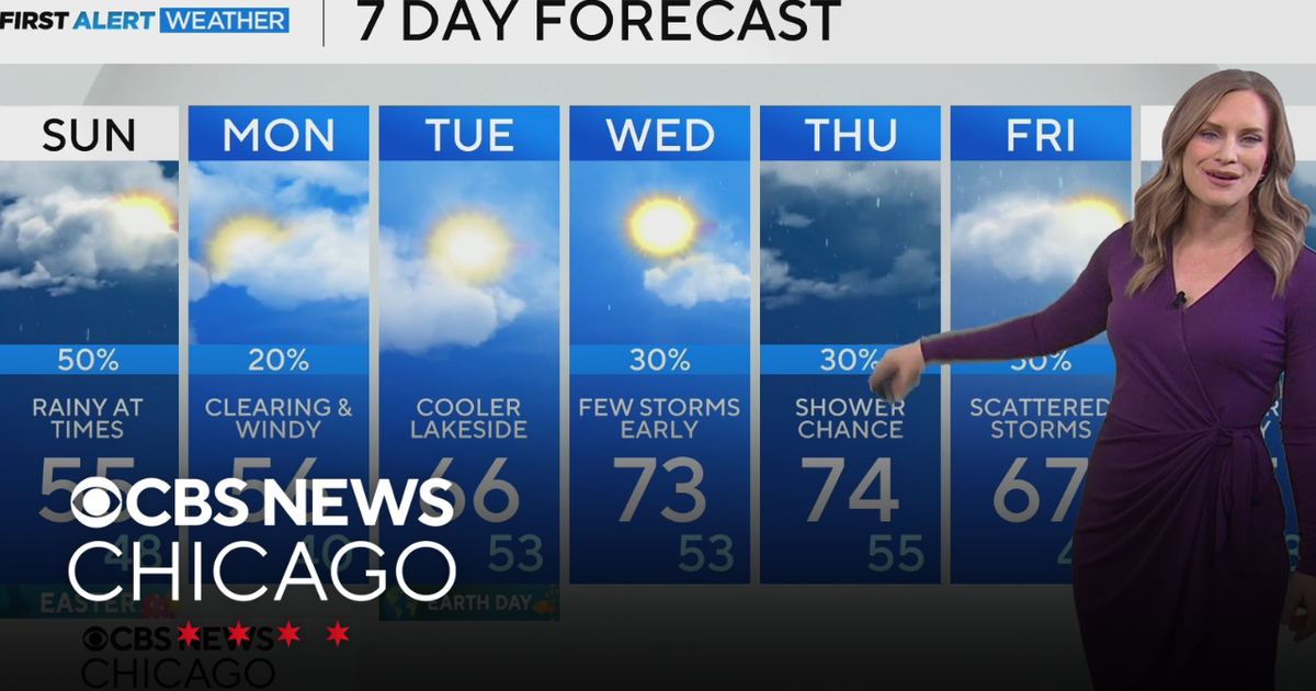 Rainy Easter Sunday for Chicago area - CBS Chicago