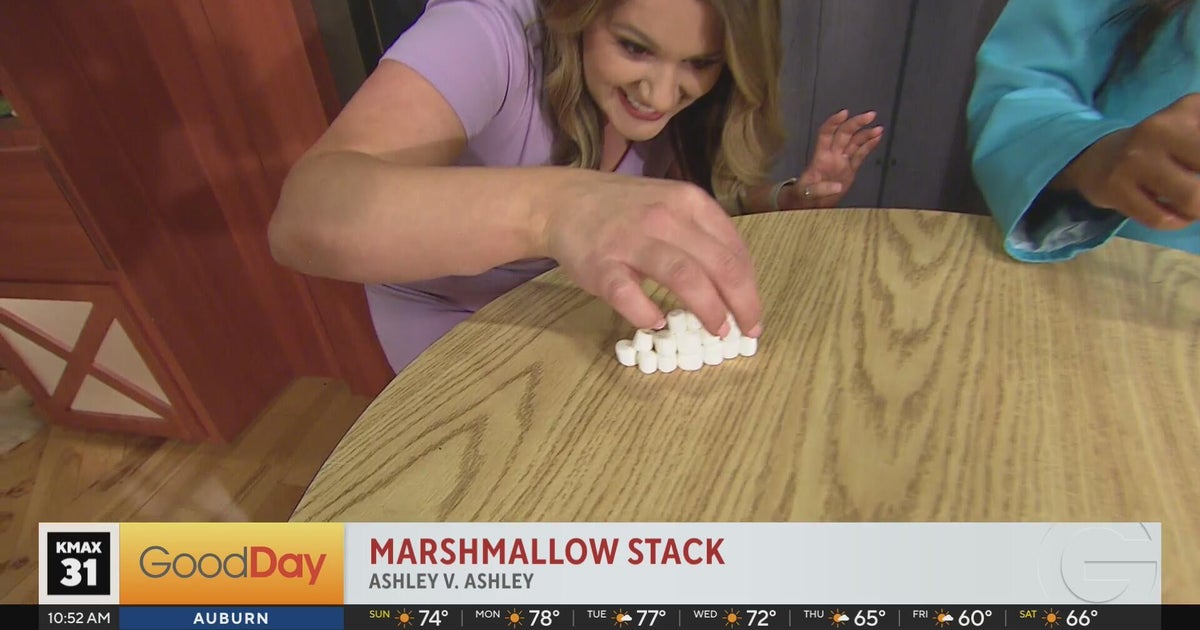 Marshmallow Stack - Ashley vs. Ashley - Good Day Sacramento