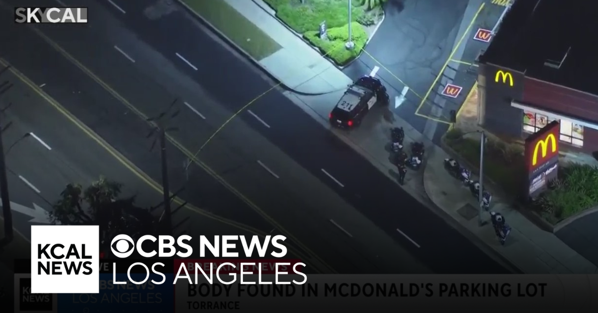 Body found in McDonald's parking lot in Torrance - CBS Los Angeles
