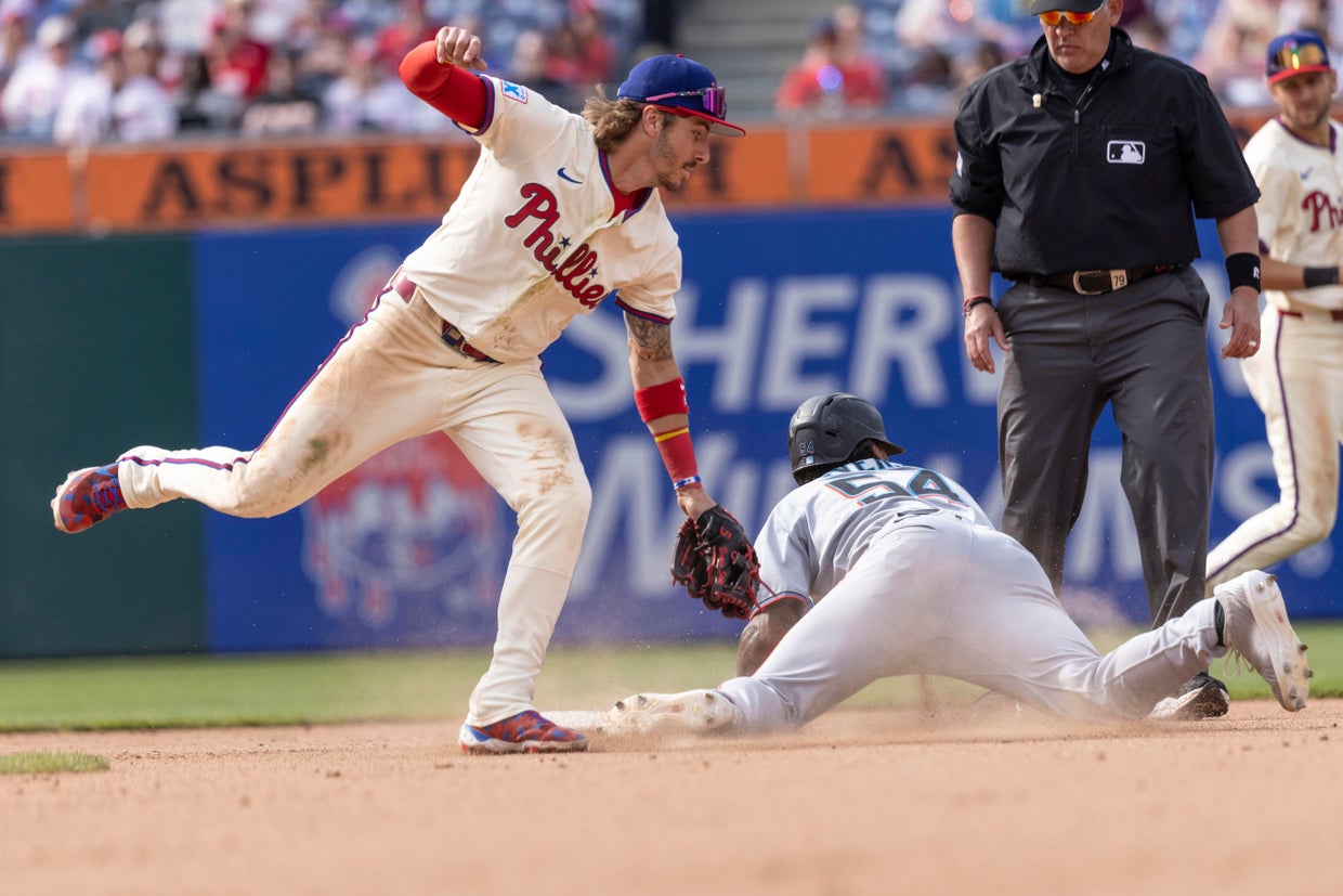 Marlins Phillies Baseball