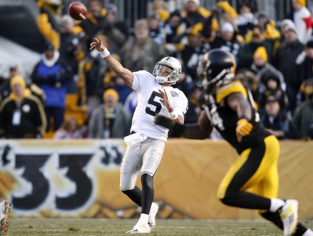 Oakland Raiders v Pittsburgh Steelers 