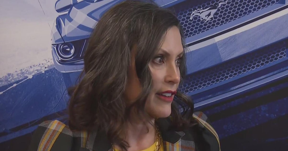 Gov. Whitmer talks tariffs with Michigan auto dealers - CBS Detroit