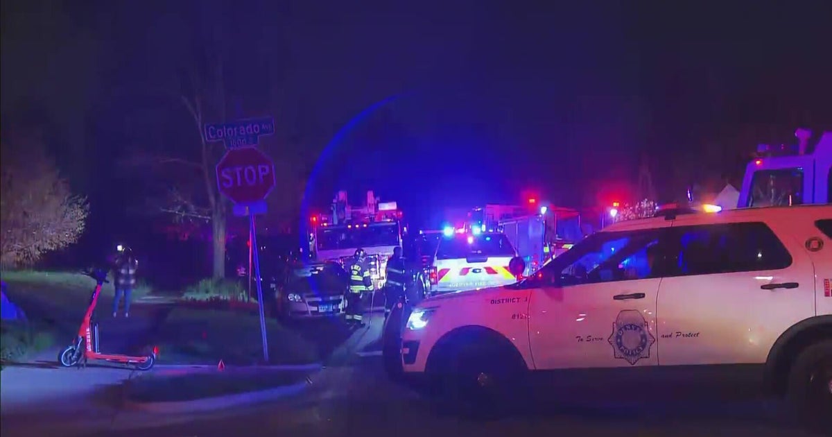 3 people rescued from burning home near University of Denver - CBS Colorado