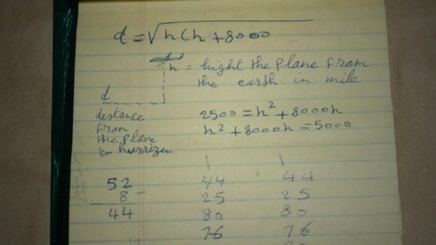 Plane sketch evidence