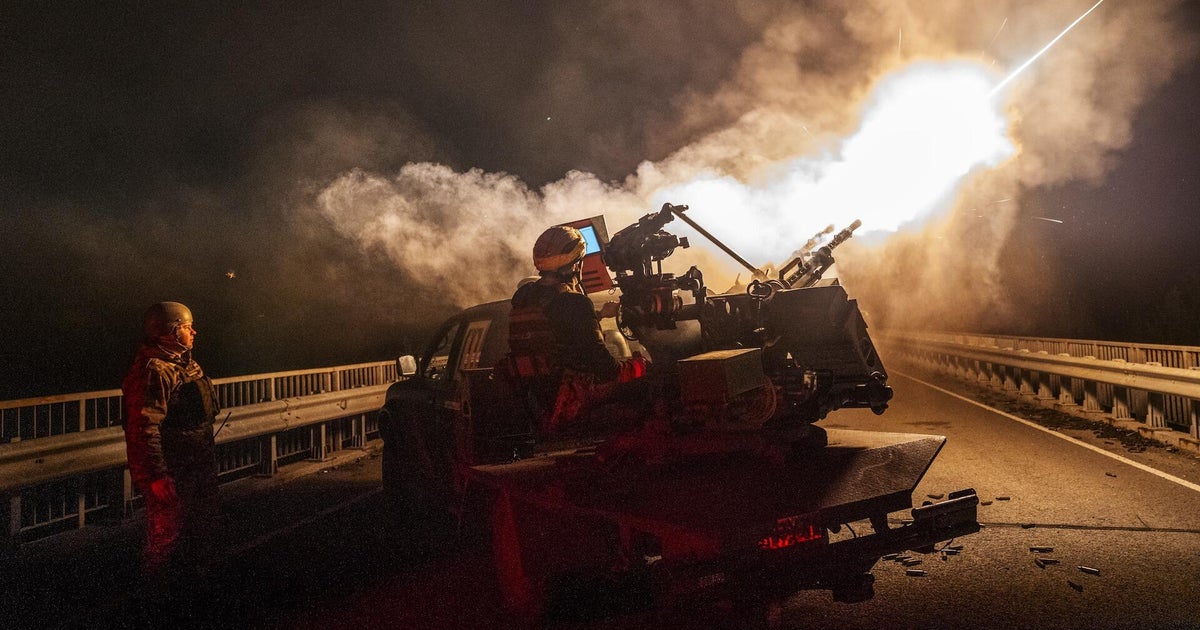 Ukraine says Russia launched massive drone attack on Kyiv - CBS News