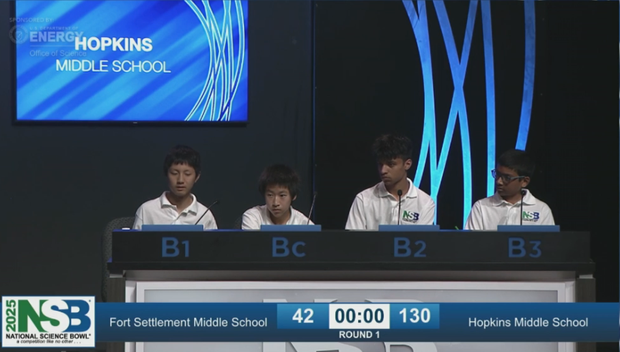 Fremont students win the National Science Bowl 