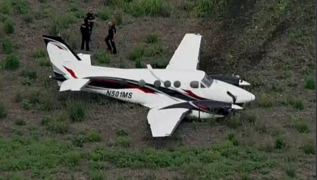 Lancaster plane down 