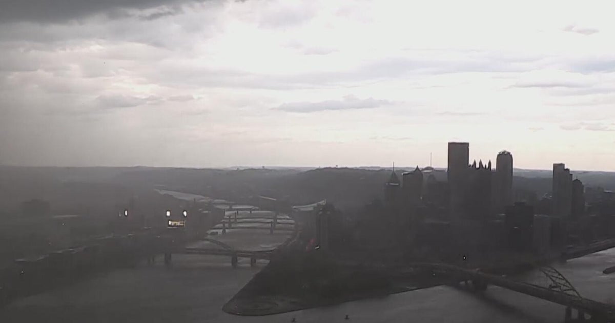 Timelapse video shows severe weather slamming Downtown Pittsburgh - CBS ...