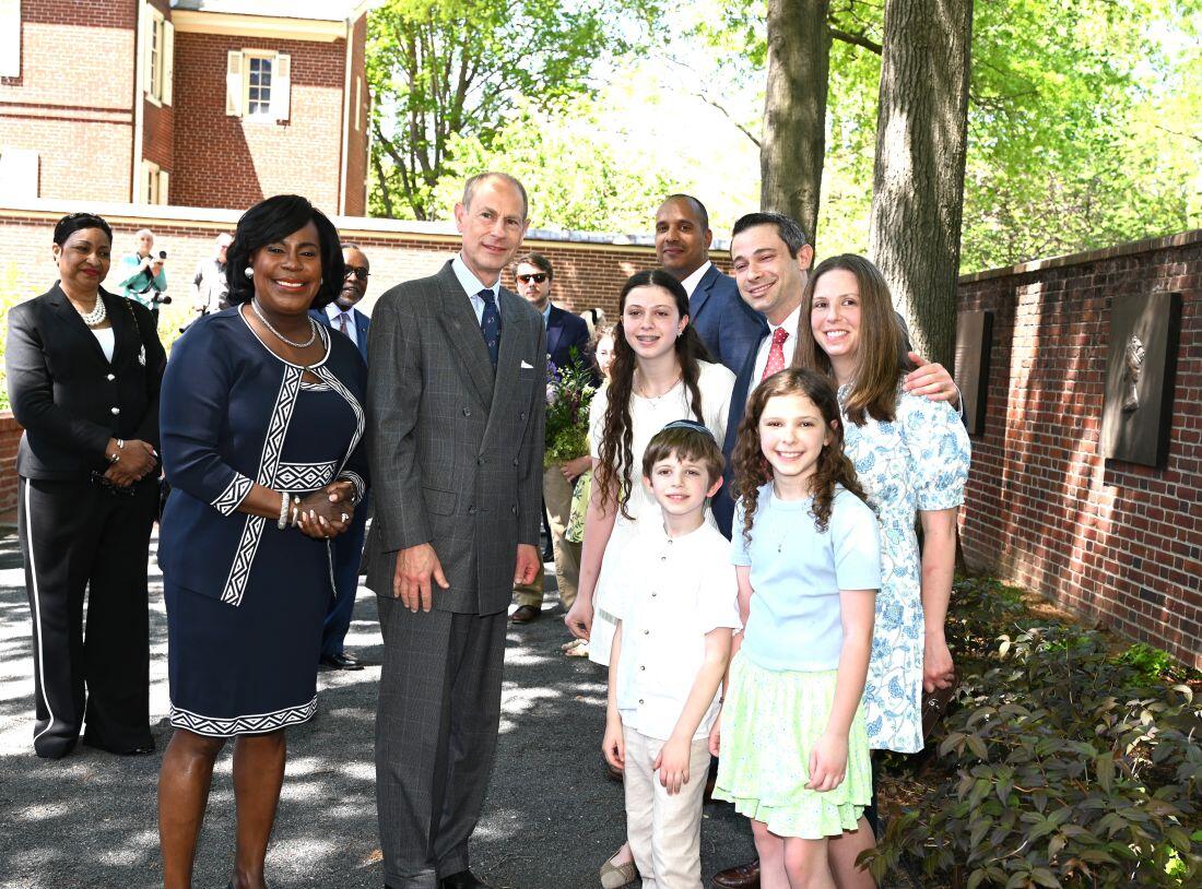 His Royal Highness, Britain's Prince Edward, visits Philadelphia for ...