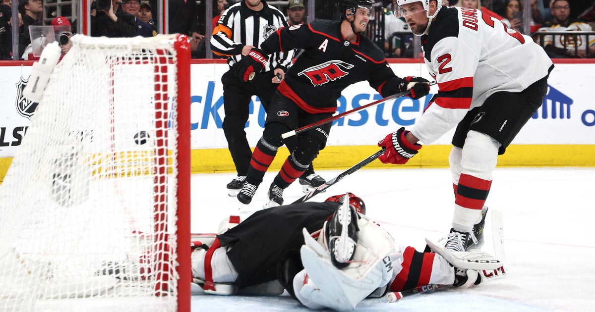 Devils Eliminated from Playoffs in OT Loss to Hurricanes