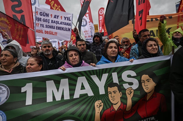 Türkiye-political-social-labour-may day-demo