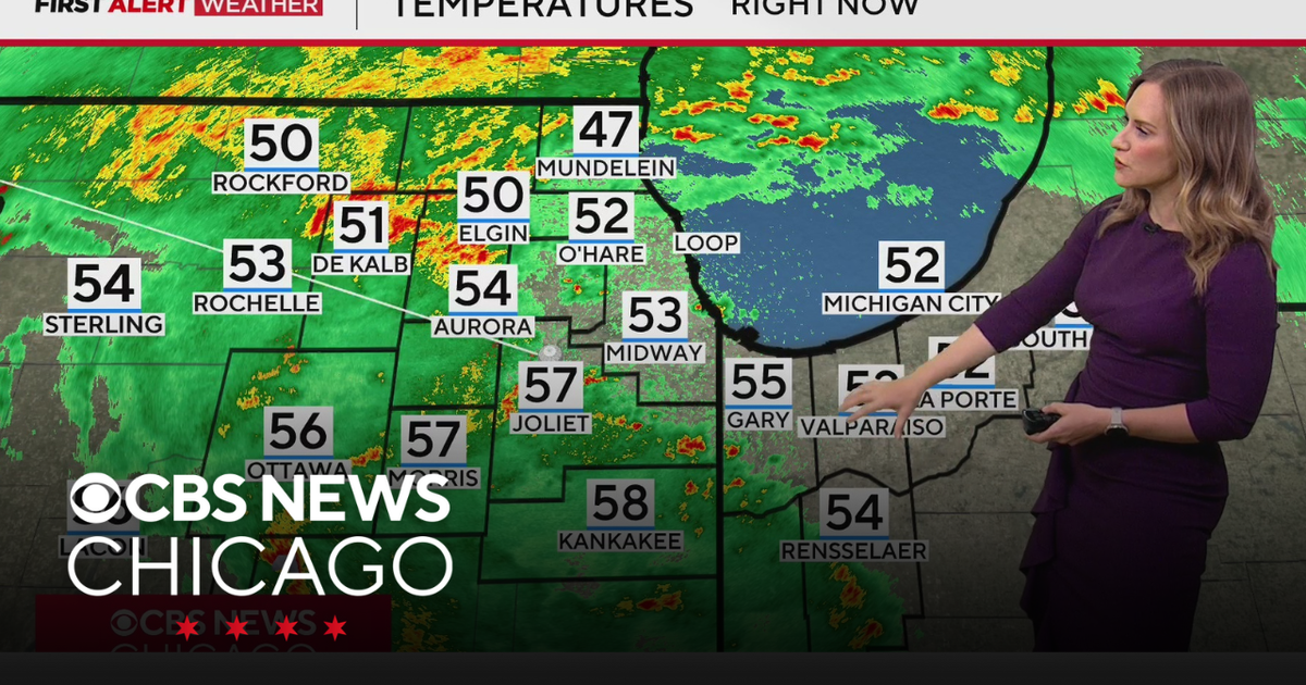 Rain, thunderstorms Thursday in Chicago - CBS Chicago