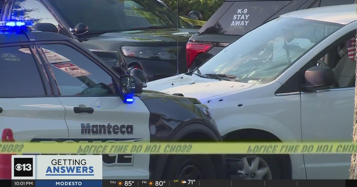 Manteca Police Shoot Man After Alleged Car Ramming