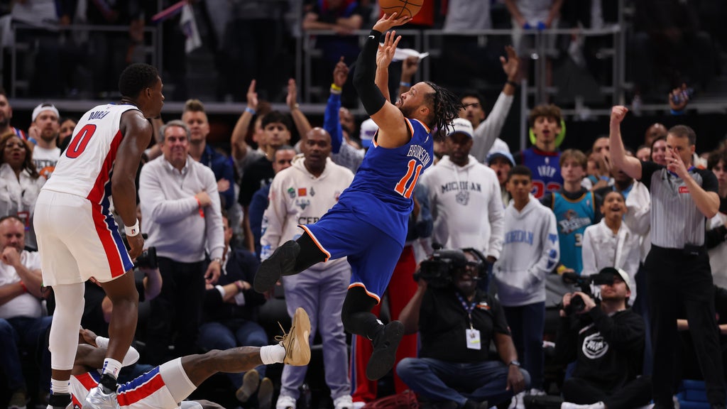 Knicks beat Pistons 116-113, advance to second round series with Celtics