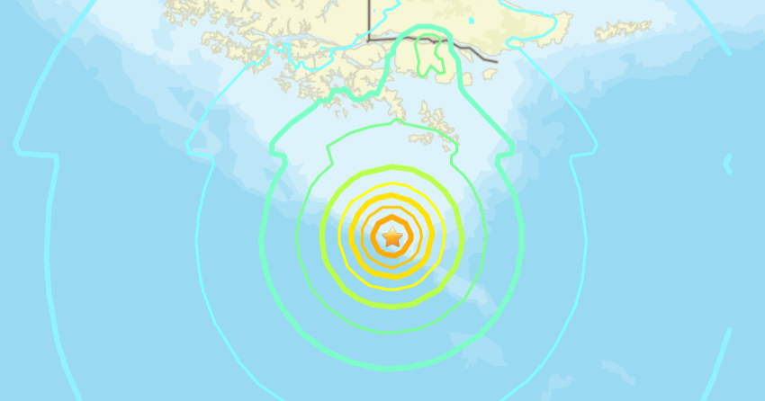 Earthquake, tsunami warning off coast of Chile and Argentina