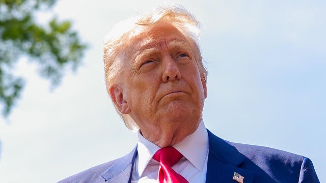 President Trump Departs The White House En Route To Michigan 