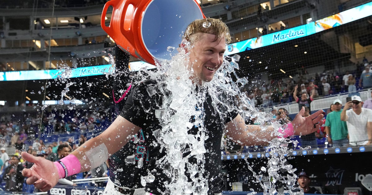 Stowers hits game-ending grand slam as Miami Marlins beat Athletics 9-6