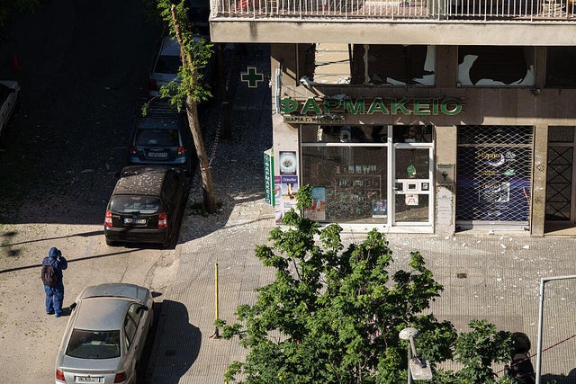 GREECE-ACCIDENT-BOMBINGS 