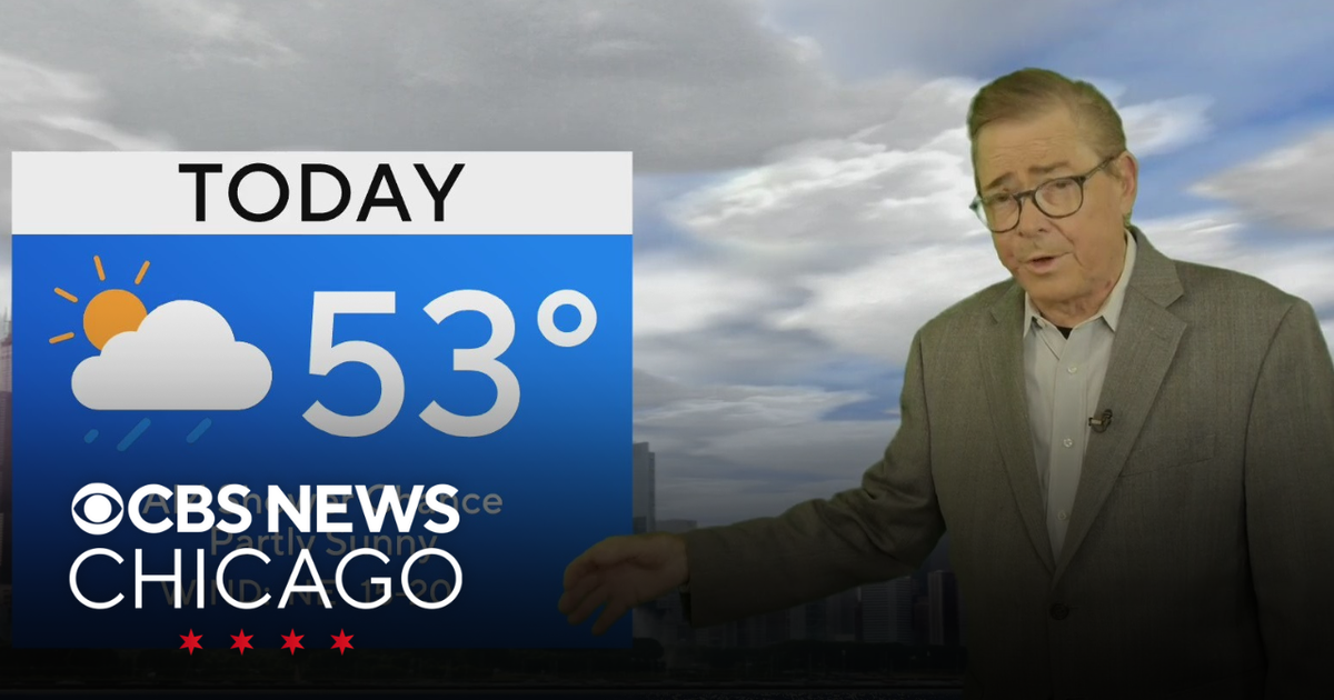 Morning showers, then partly sunny in Chicago - CBS Chicago