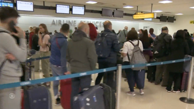 Travelers At Newark Liberty International Airport 