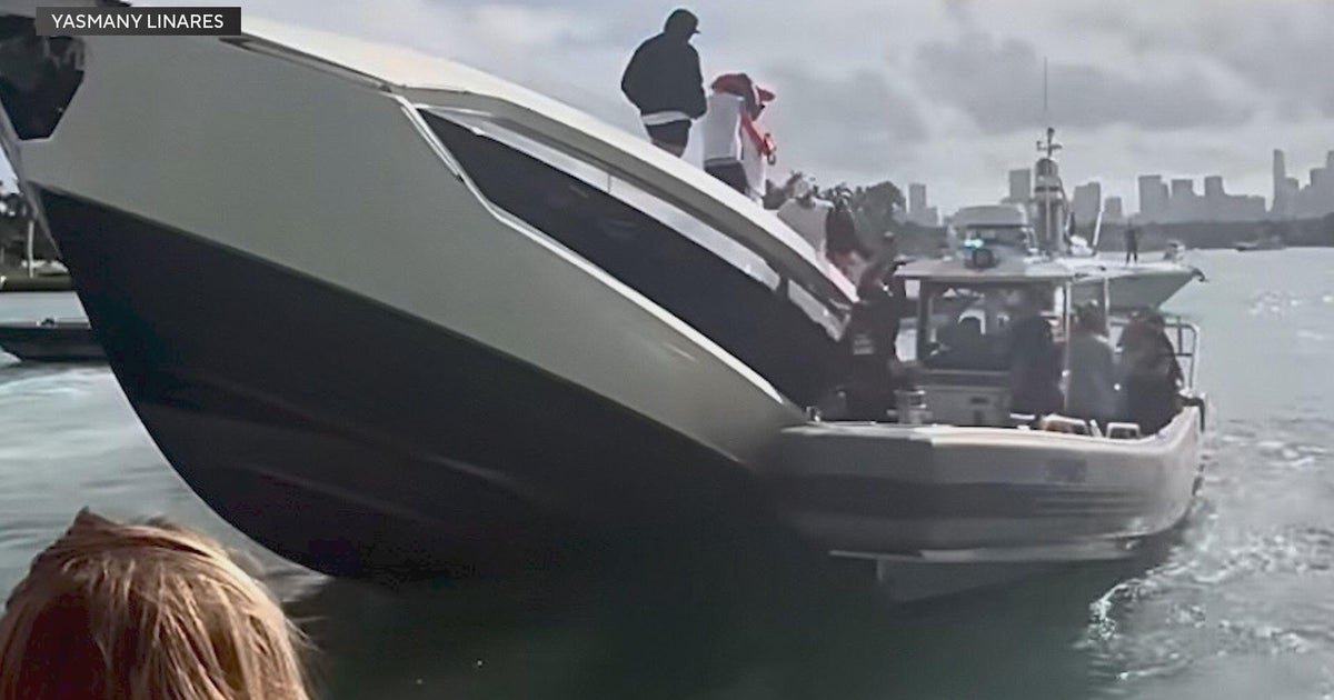 Miami Beach sinking vessel survivor says it submerged shortly after boarding: Miami Beach sinking vessel survivor says it submerged shortly after boarding: