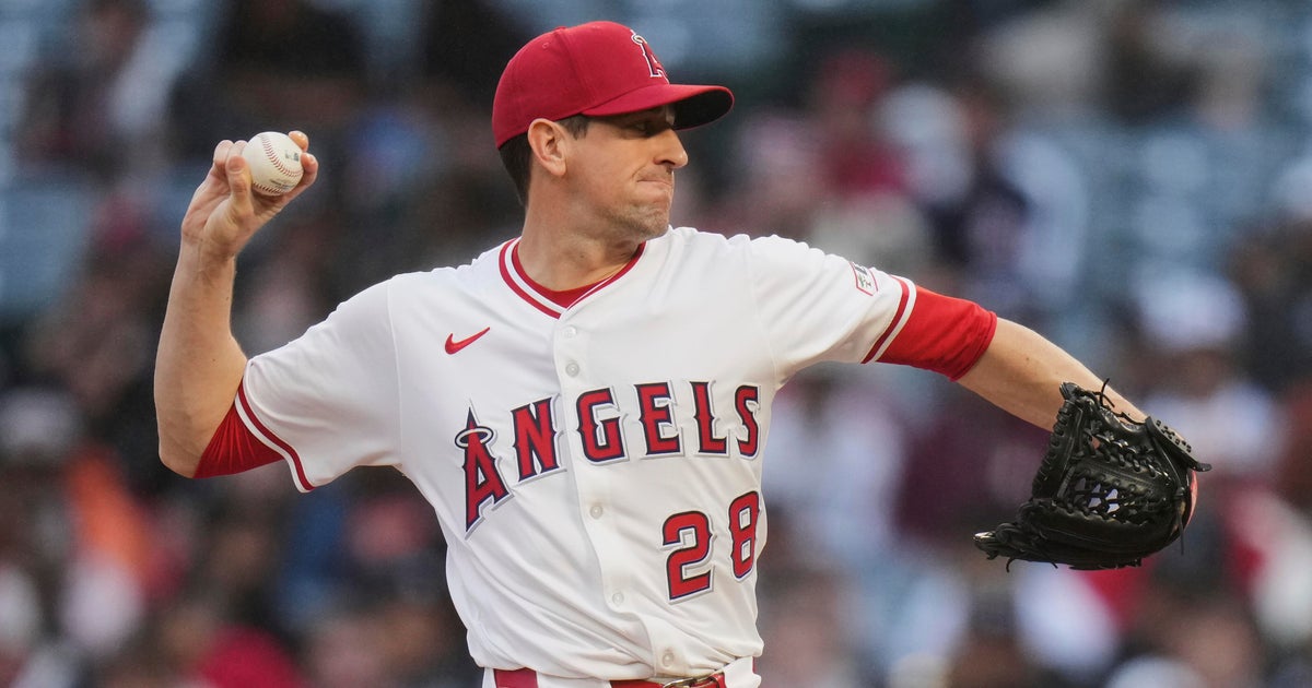 Hendricks pitches Angels past Tigers 5-2 to snap 7-game slide - CBS Los ...