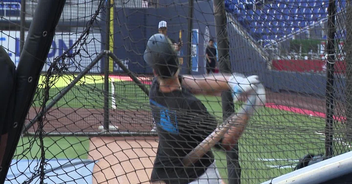 Marlins embrace cutting-edge pitching machine – CBS News