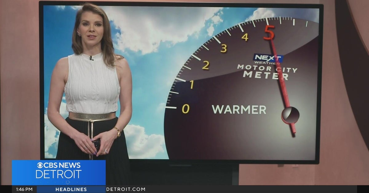 Warmer temperatures today, but a quick cool down headed our way. - CBS ...