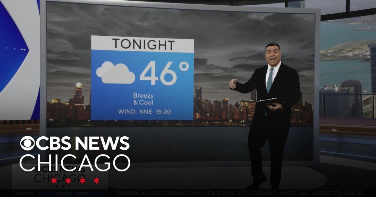 Chilly and breezy night ahead for Chicago - CBS Chicago