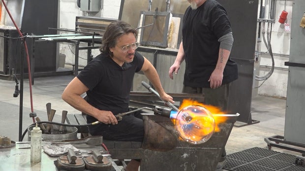Philadelphia artisan celebrates multiracial Asian American heritage through glass blowing 