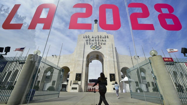 In this photo illustration, Los Angeles 2028 Olympic Games ( 