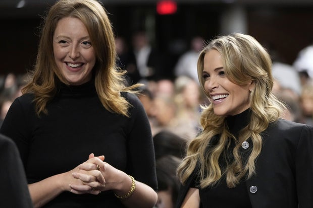 Dr. Casey Means, left, and journalist Megan Kelly 