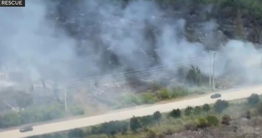 Card Sound Road, 18-Mile Stretch reopen as brush fire battle continues ...