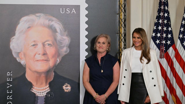 US-POLITICS-BUSH-STAMP 