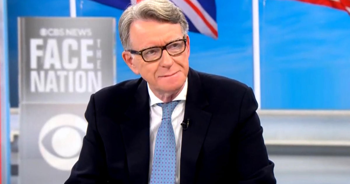 British ambassador says he has "absolute confidence" in the U.S.-U.K trade deal