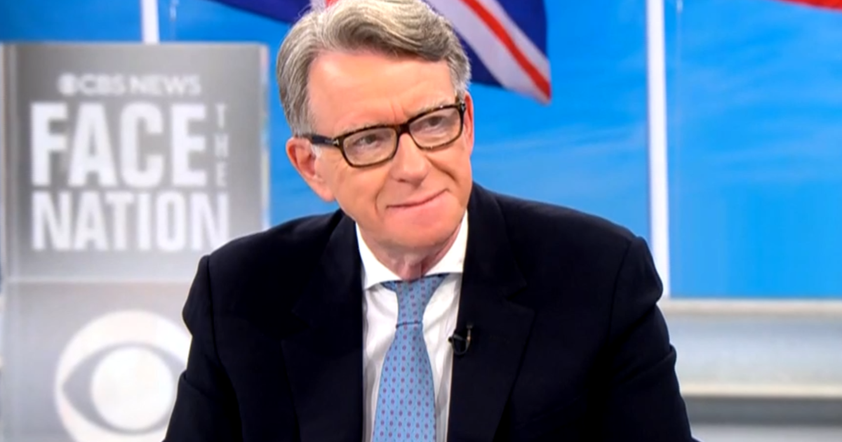 Transcript: U.K. Ambassador Peter Mandelson on "Face the Nation with Margaret Brennan," May 11, 2025