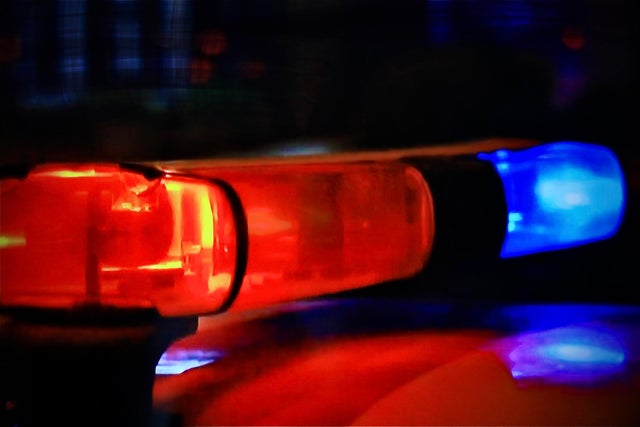 Nightime Police Traffic Stop 