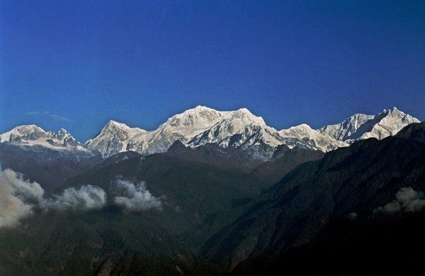 Kanchenjunga Ranges ,  Sikkim 