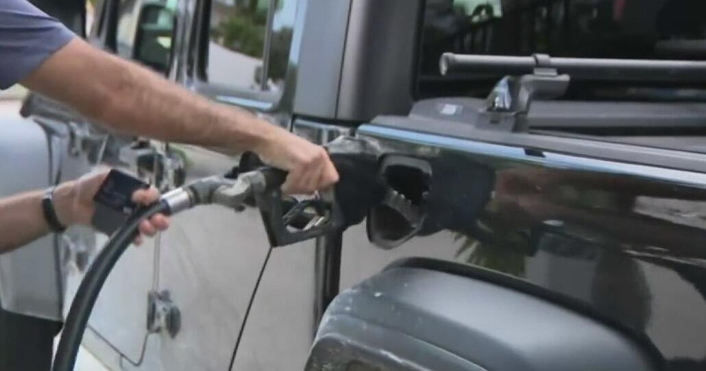 Florida gas prices fall below  a gallon Florida gas prices fall below  a gallon
