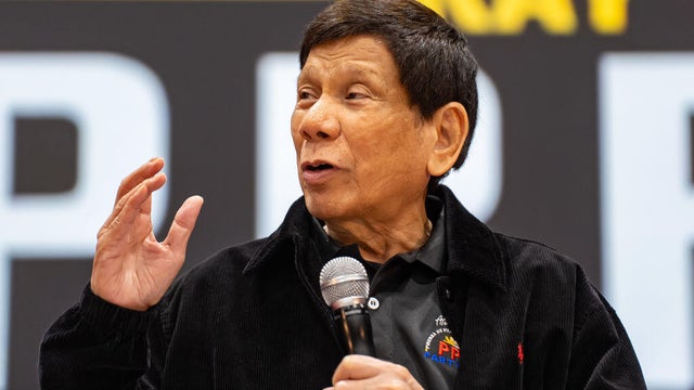 Former Filipino President Duterte Holds Rally In Hong Kong 