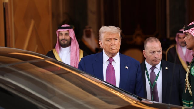 President Trump Makes First Middle East Trip Of His Second Term 