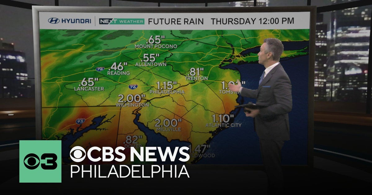 Wet weather continues in Philadelphia with more rain Wednesday ...